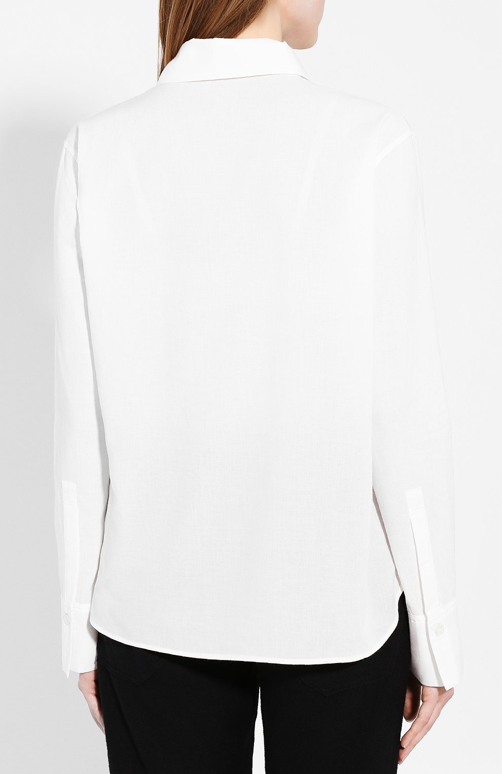 Хлопковая рубашка YOHJI YAMAMOTO, арт. YJ-B05-030, фото 4
