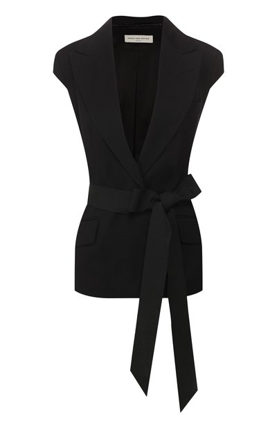 Жилет из смеси хлопка и шерсти DRIES VAN NOTEN, арт. 201-30282-9293, фото 1