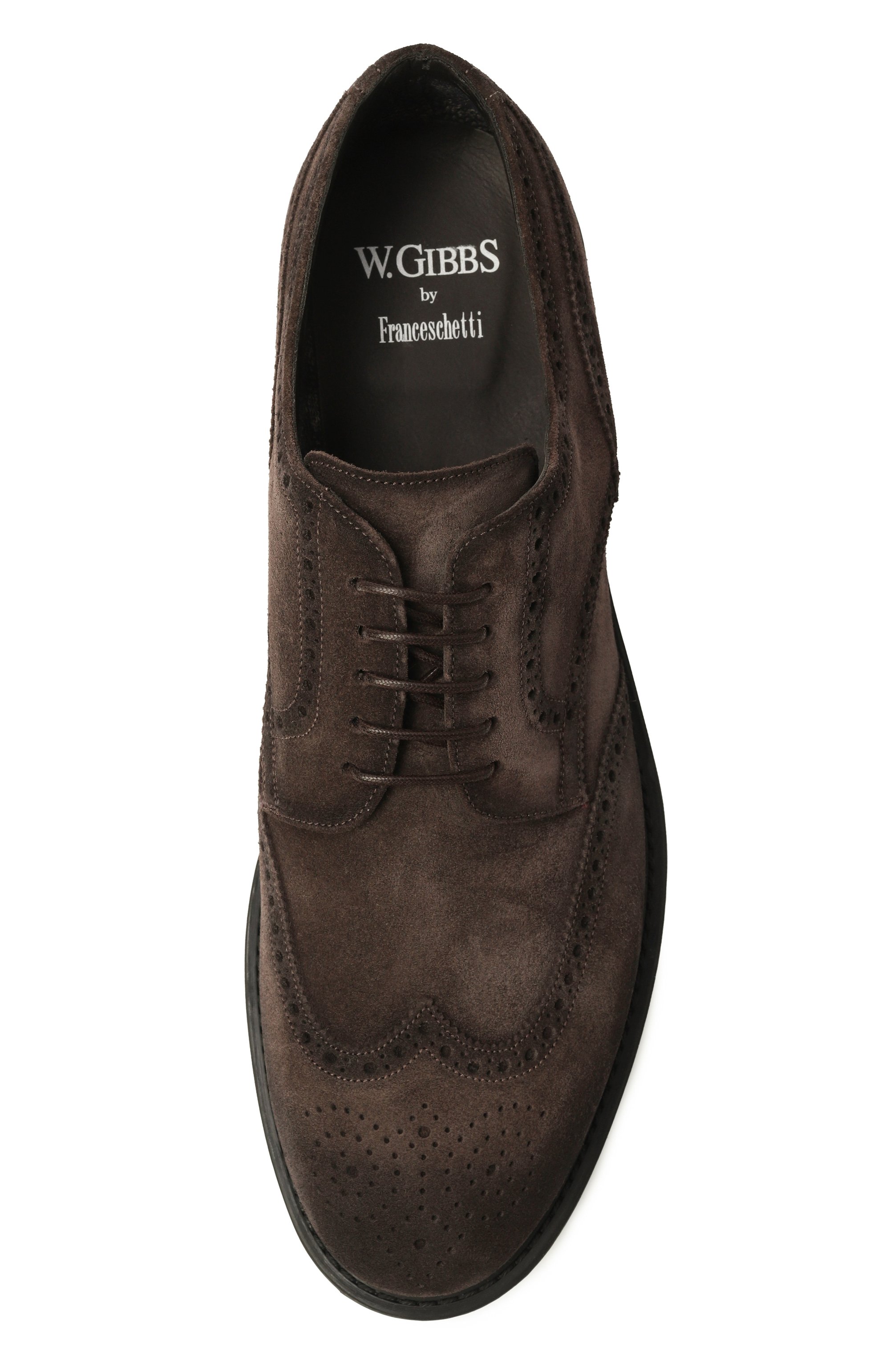 Замшевые дерби W.GIBBS, арт. 3169007/CAM0SCI0 RAIN W00LEN, фото 6