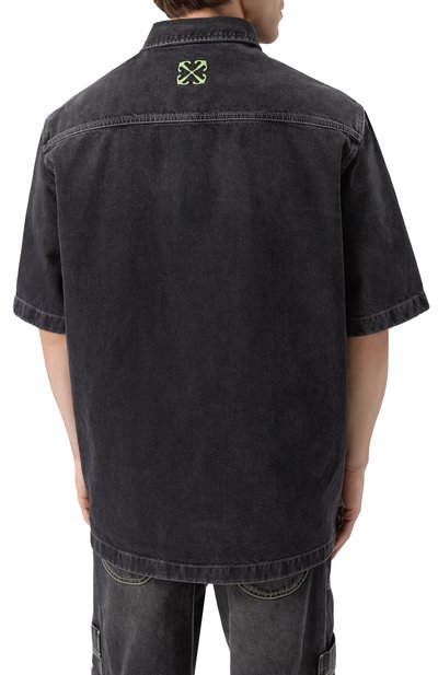 Джинсовая рубашка OFF-WHITE, арт. 0MYD05AS25DEN001, фото 4