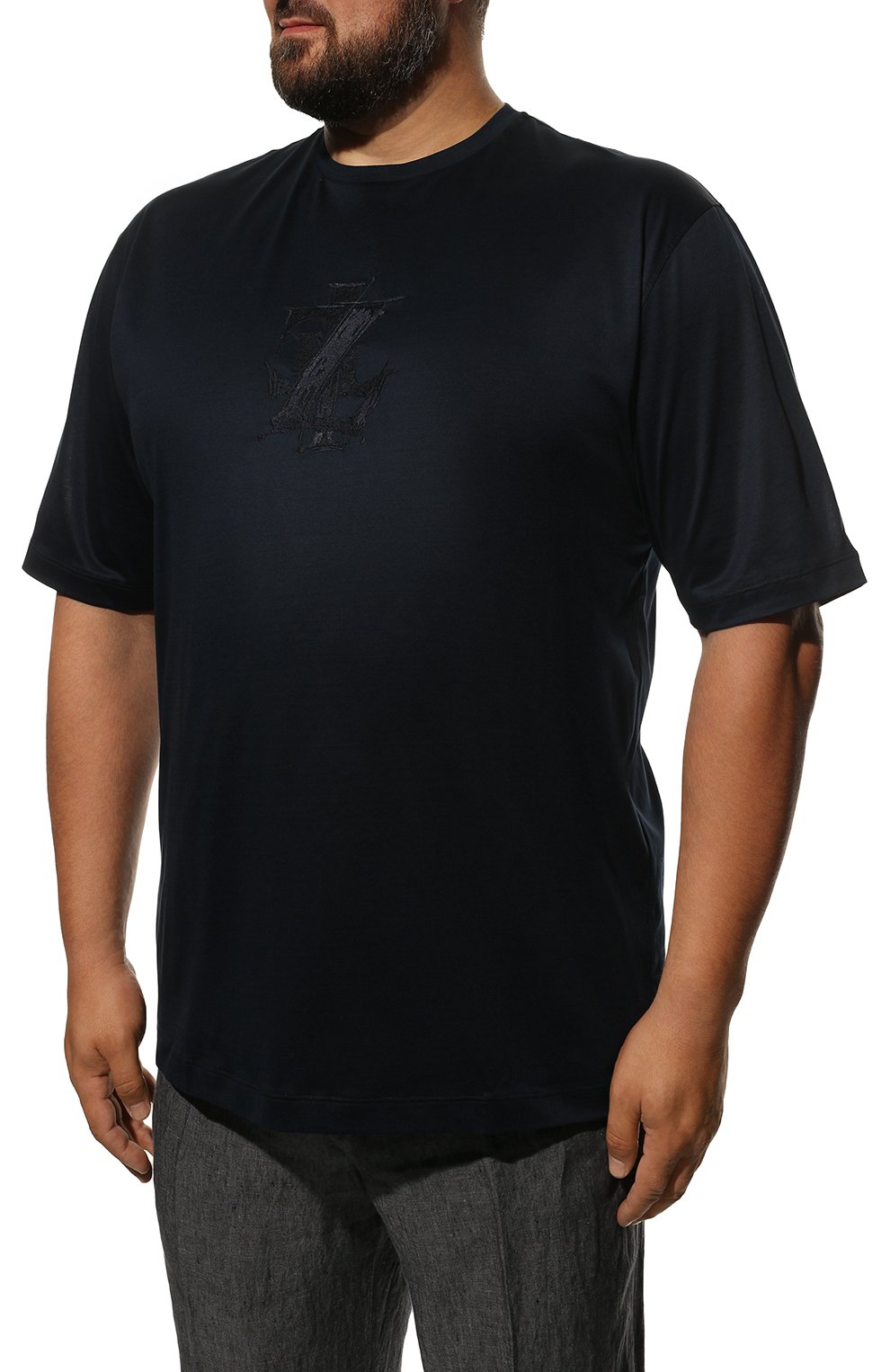 Хлопковая футболка ZILLI, арт. MEX-NT330-STYL1/MC01/64, фото 3