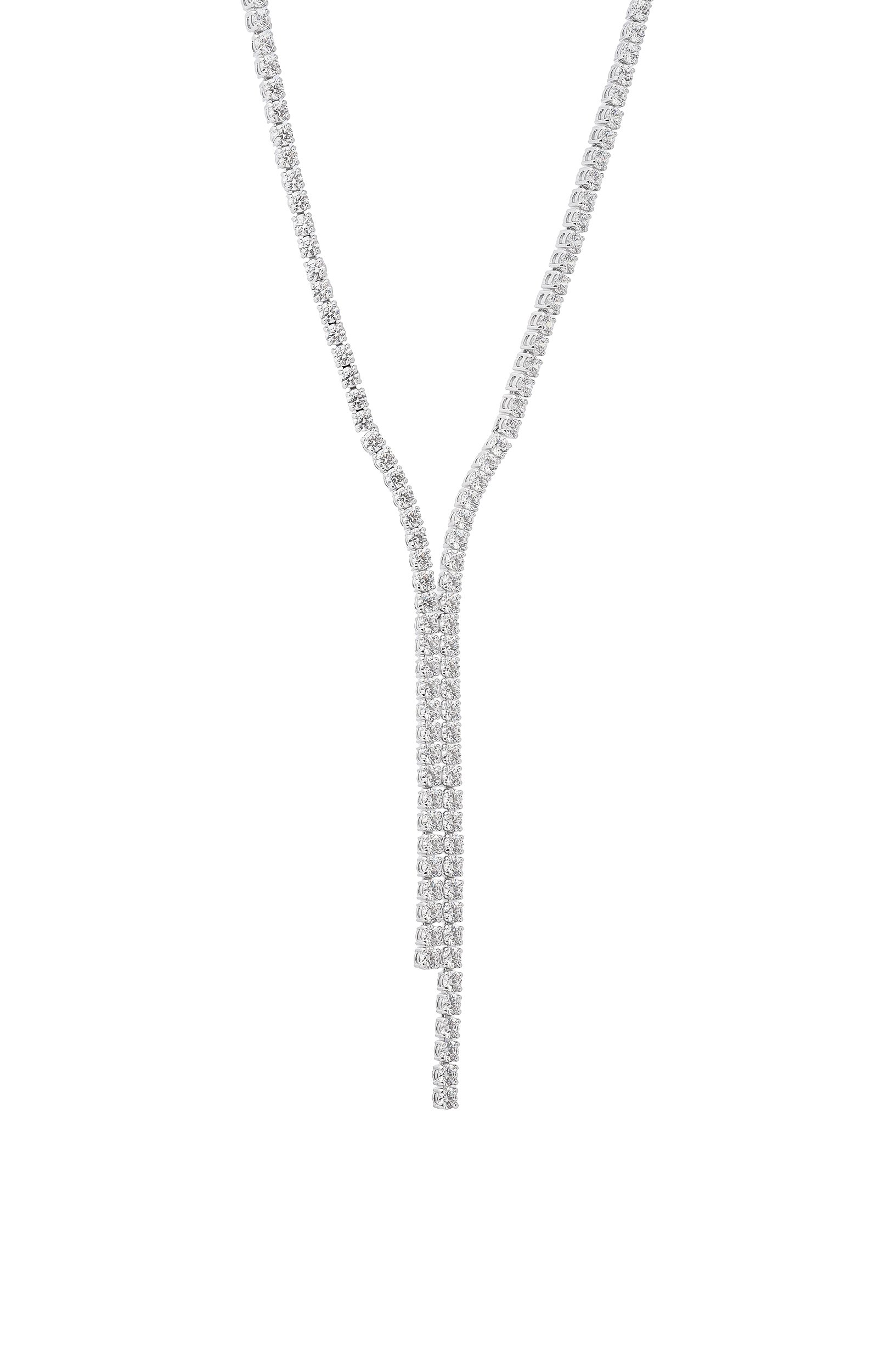 Колье matrix SWAROVSKI серебряного цвета по цене 66200 руб., арт. 5707988, фото 3 Колье matrix SWAROVSKI, арт. 5707988, фото 3