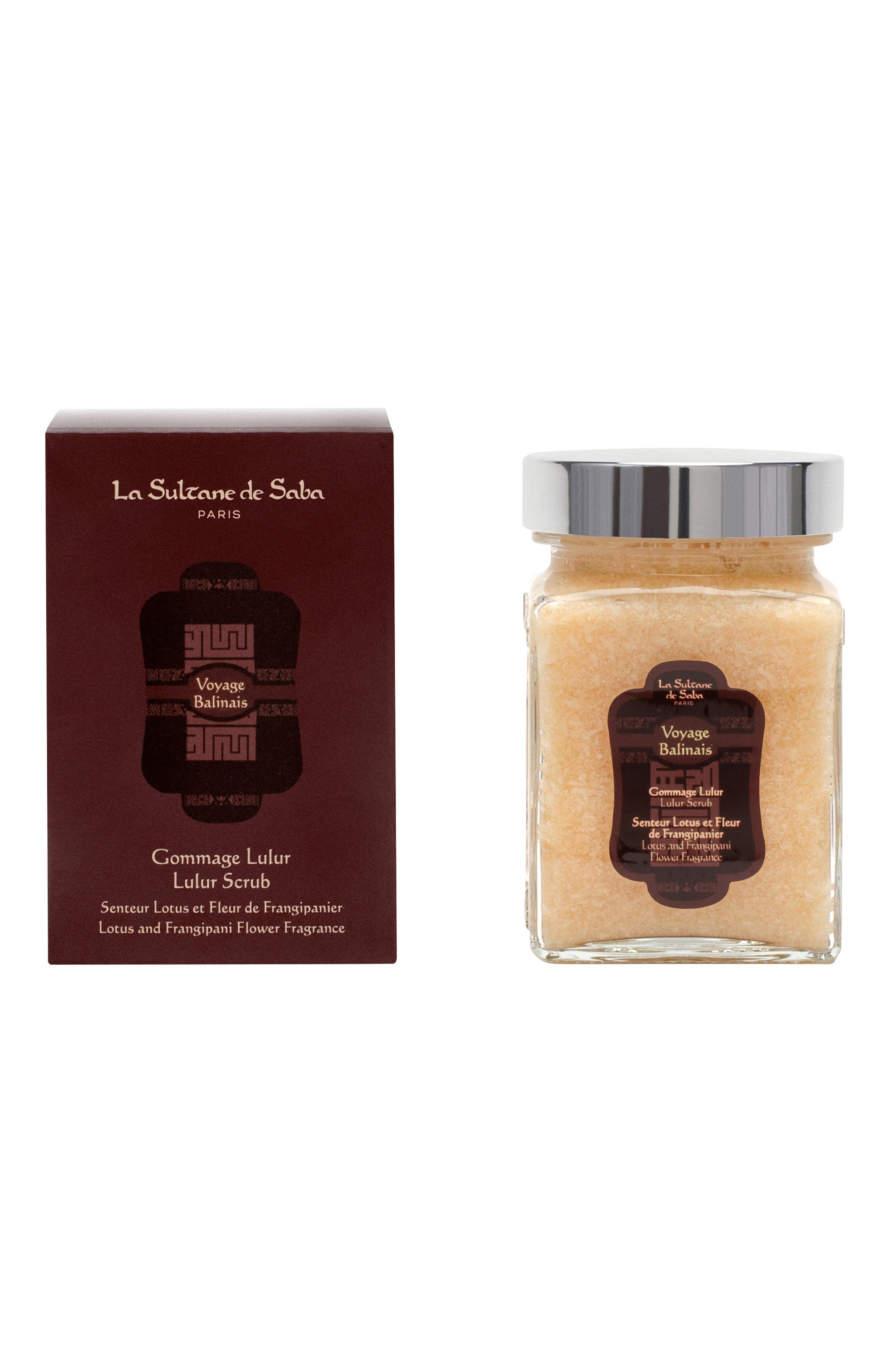 Кокосово-рисовый гоммаж «лотос и франжипани» (300g) LA SULTANE DE SABA, арт. 3700448603838, фото 3