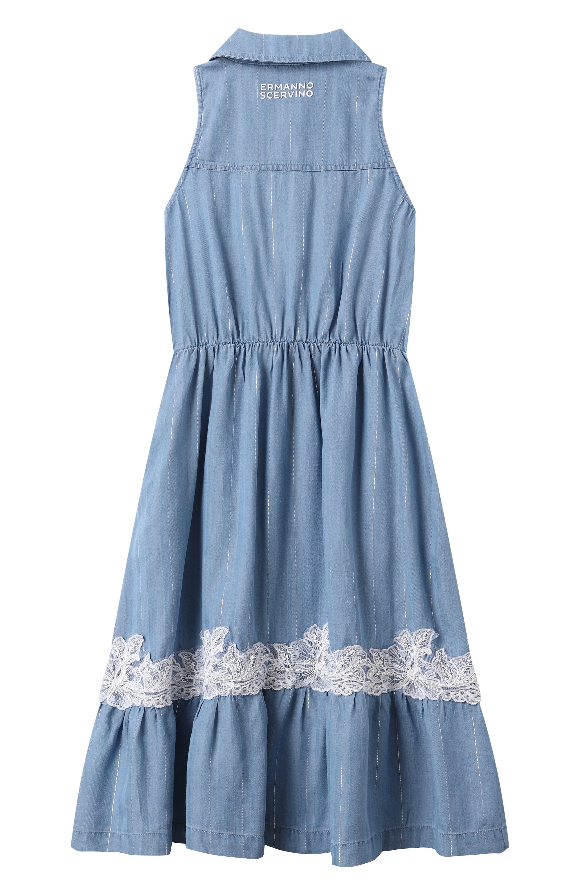 Джинсовое платье ERMANNO SCERVINO, арт. SFAB069C/VI039, фото 2