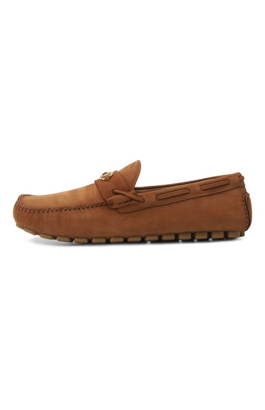 Мокасины Driver Fastaway из нубука Valentino 7Y2S0K98/AAH Коричневый  7Y2S0K98/AAH Фото 4