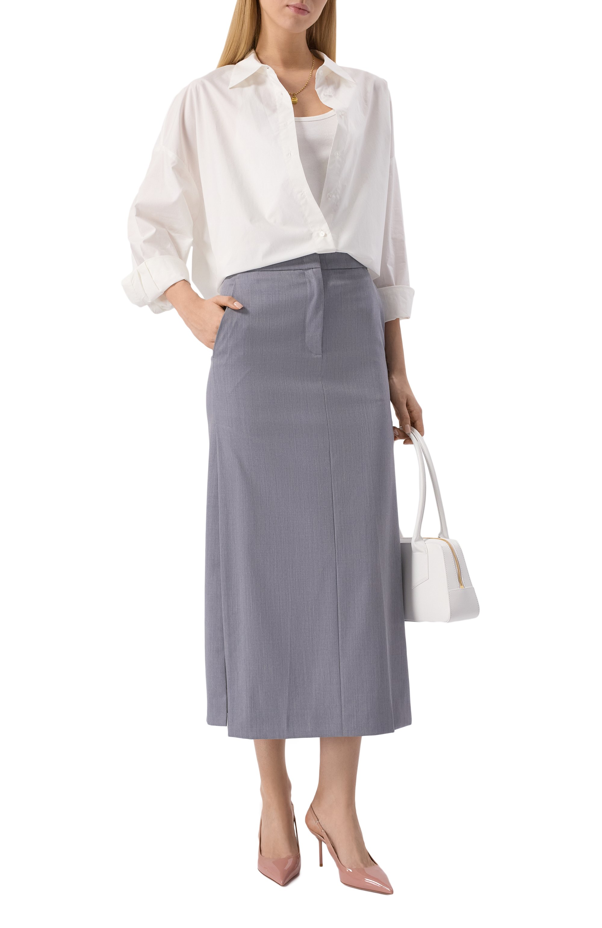 Хлопковая рубашка AGOLDE, арт. A73541769, фото 2