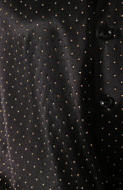 Шелковая рубашка SAINT LAURENT, арт. 611903/Y4A13, фото 5