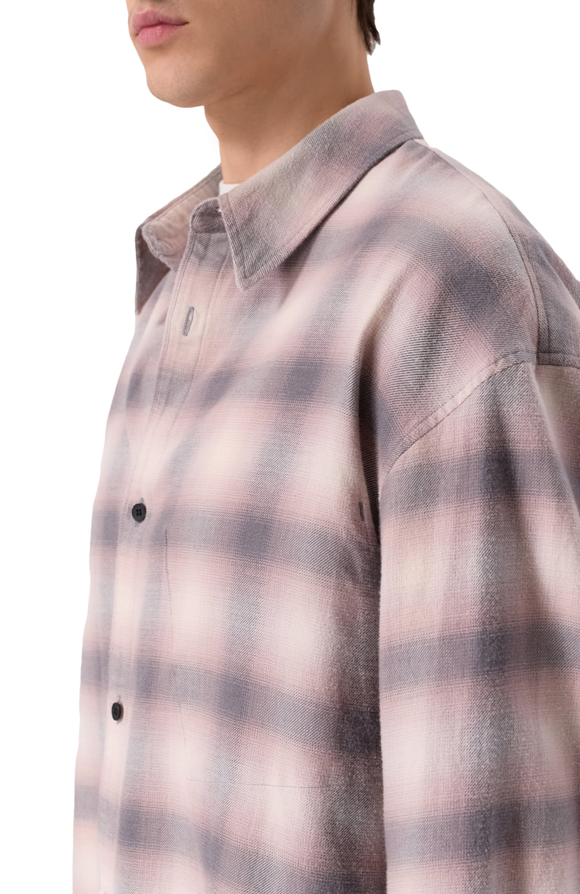 Хлопковая рубашка attachment x vein ATTACHMENT разноцветного цвета по цене 65650 руб., арт. VS52-331, фото 5 Хлопковая рубашка attachment x vein ATTACHMENT, арт. VS52-331, фото 5