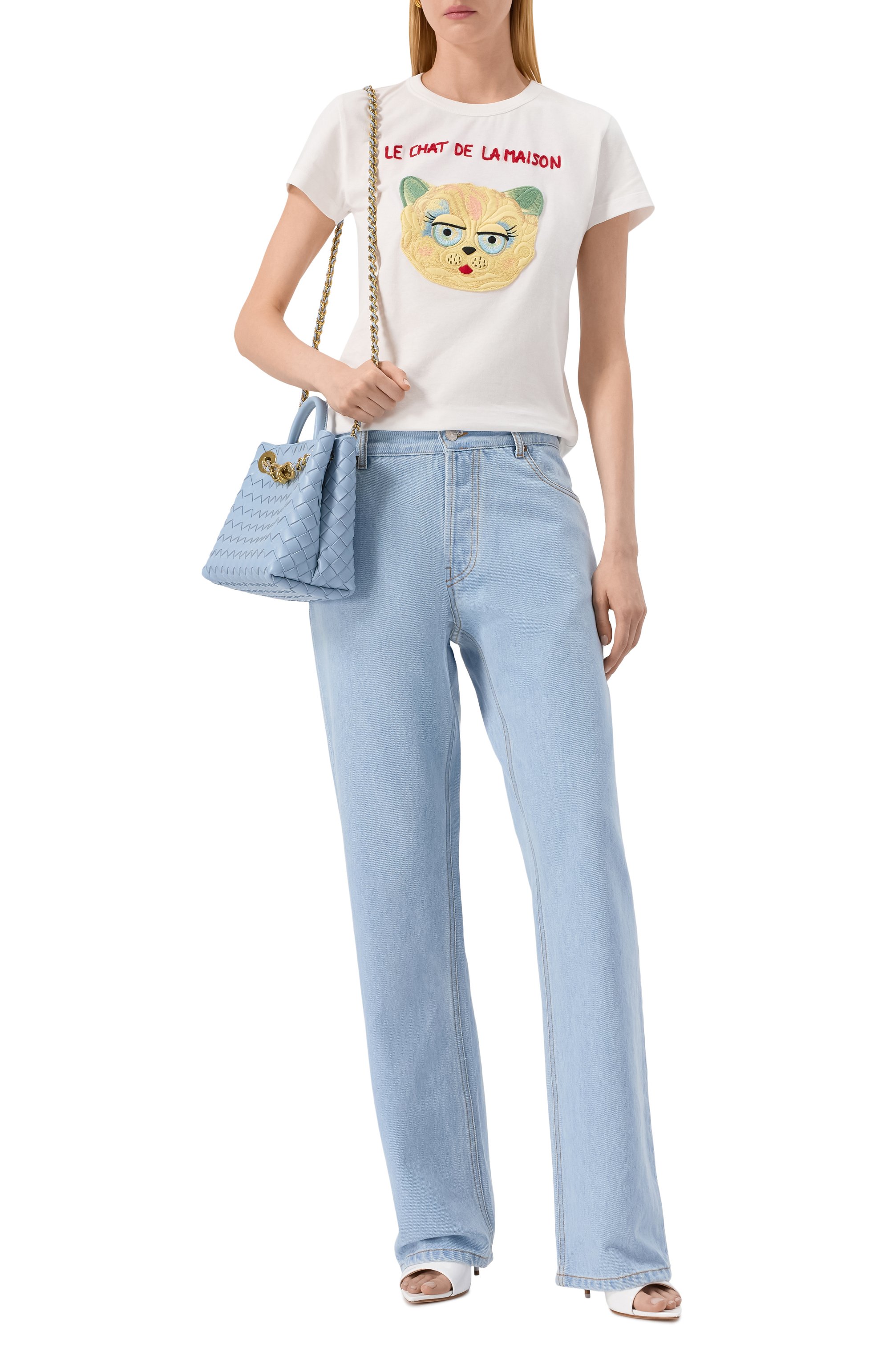 Хлопковая футболка VALENTINO, арт. 7B3MG25J/9LD, фото 2