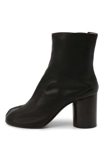 Кожаные ботильоны tabi MAISON MARGIELA черного цвета по цене 165000 руб., арт. S58WU0260/P3753, фото 3 Кожаные ботильоны tabi MAISON MARGIELA, арт. S58WU0260/P3753, фото 3