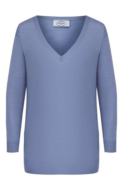 Женский шерстяной пуловер PRADA, арт. P24Q77-J2N-F0237