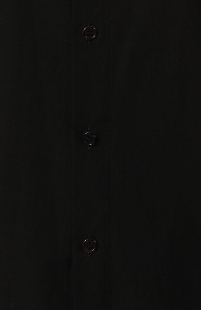 Хлопковая рубашка YOHJI YAMAMOTO черного цвета по цене 49950 руб., арт. FJ-B53-001, фото 5 Хлопковая рубашка YOHJI YAMAMOTO, арт. FJ-B53-001, фото 5