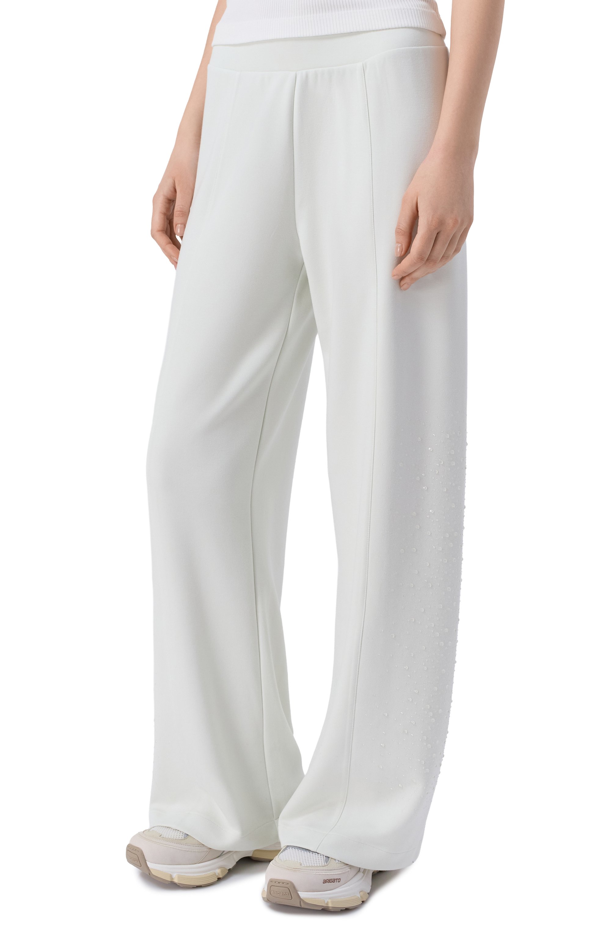 Брюки EA7 белого цвета по цене 21650 руб., арт. 7W001017/AF24375, фото 3 Брюки EA7, арт. 7W001017/AF24375, фото 3