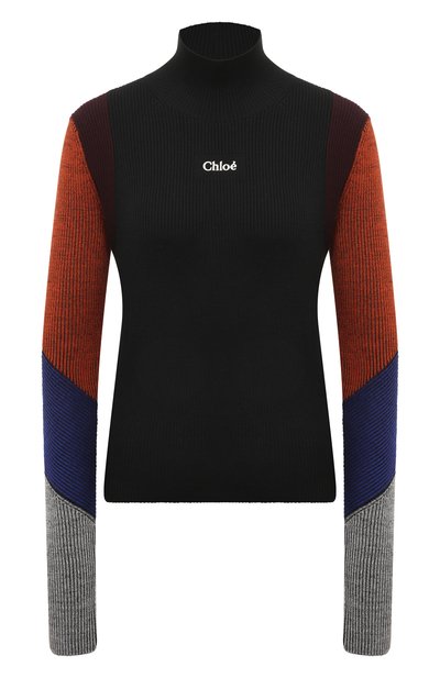 Женская шерстяная водолазка CHLOÉ, арт. CHC24SMP84800