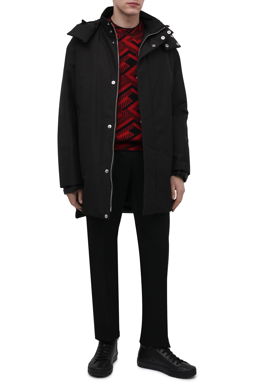 Пуховая парка PRADA, арт. SGN759-1X01-F0002-202, фото 2