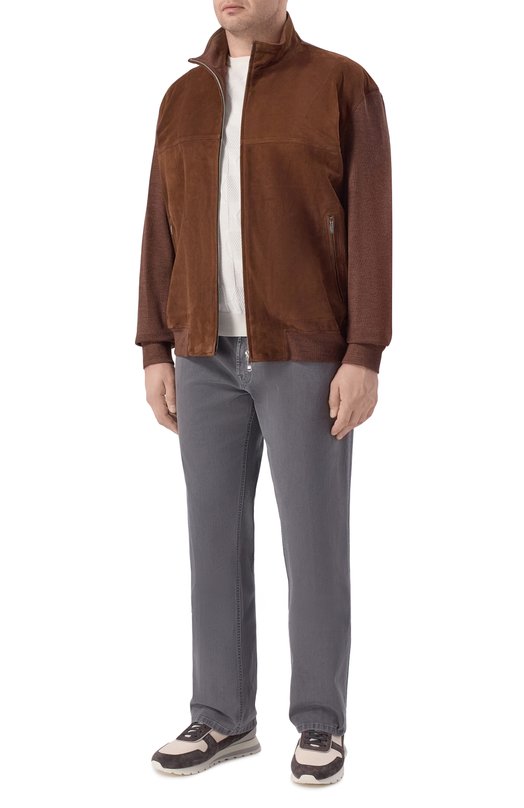 Хлопковый джемпер Stefano Ricci K818111G10/F26277 Белый  K818111G10/F26277 Фото 2