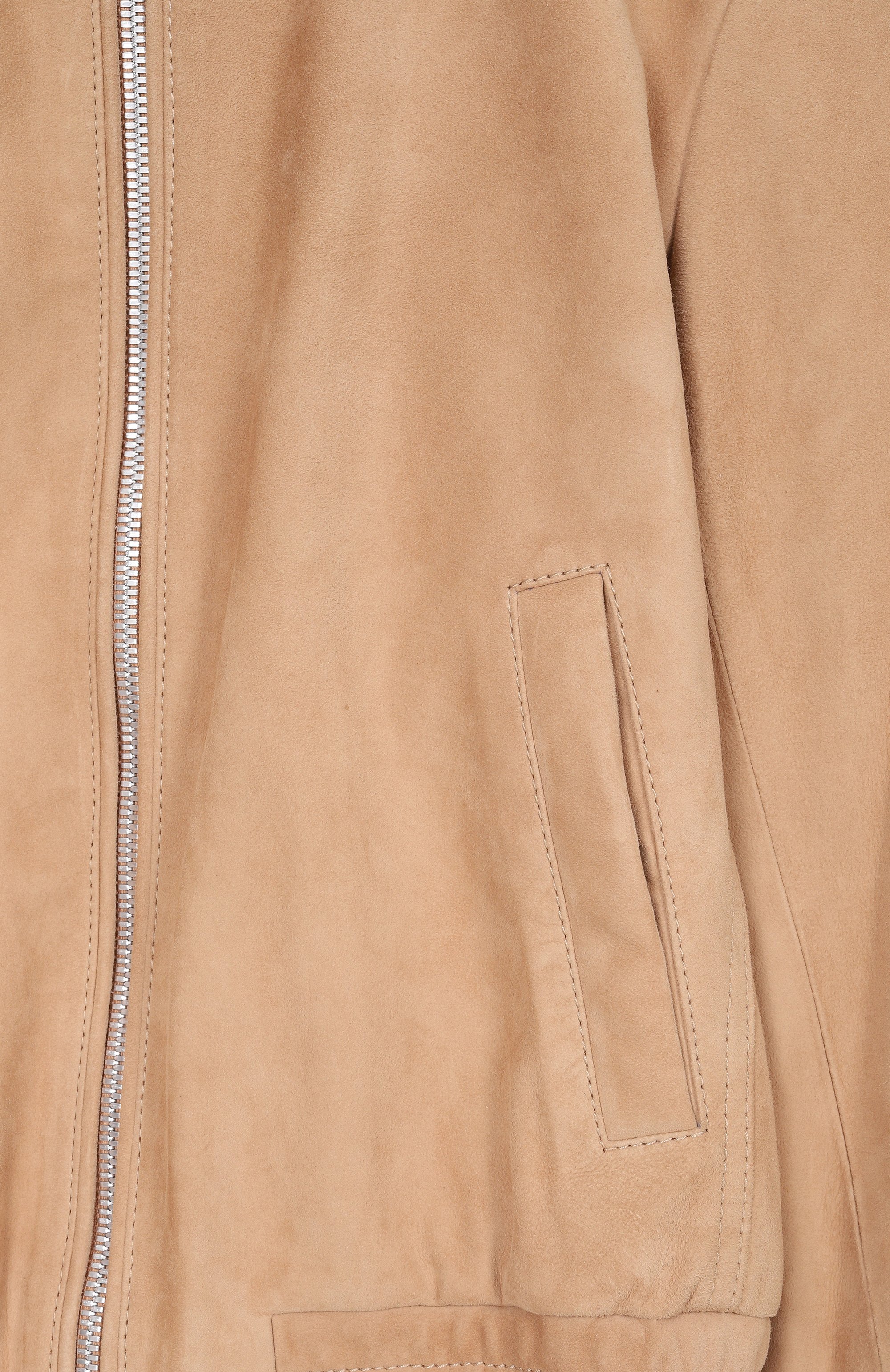 Замшевый бомбер BRUNELLO CUCINELLI, арт. BPCFNY141B, фото 3