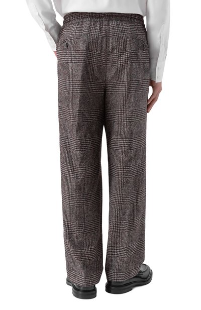 Брюки из шерсти и хлопка DOLCE & GABBANA, арт. GP12RT/FQMKD, фото 4