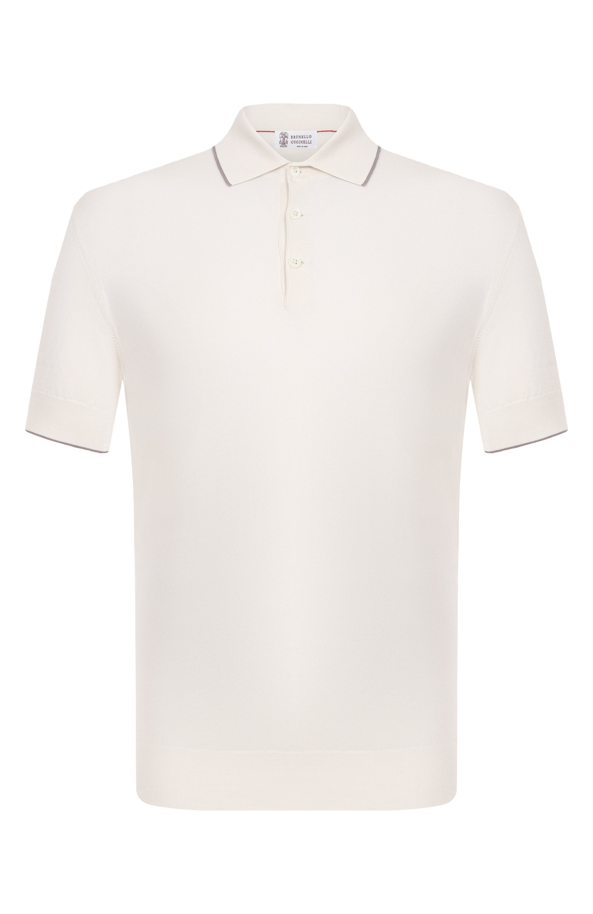 Хлопковое поло BRUNELLO CUCINELLI, арт. M29805205, фото 1