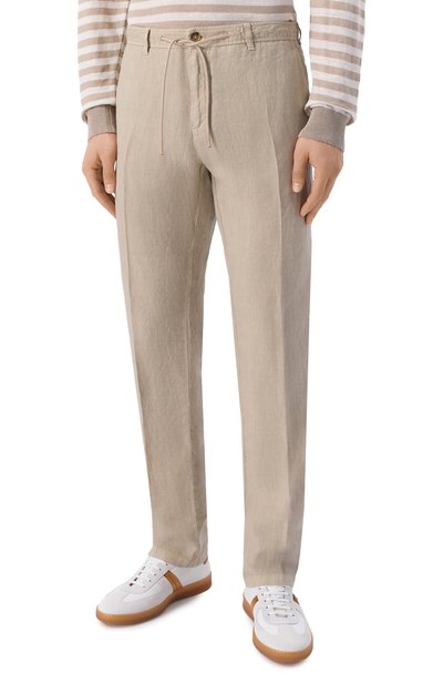 Льняные брюки PAUL&SHARK, арт. 26414031, фото 3