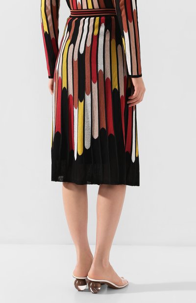 Юбка из смеси вискозы и хлопка M MISSONI разноцветного цвета по цене 44400 руб., арт. 2DH00055/2K001V, фото 4 Юбка из смеси вискозы и хлопка M MISSONI, арт. 2DH00055/2K001V, фото 4