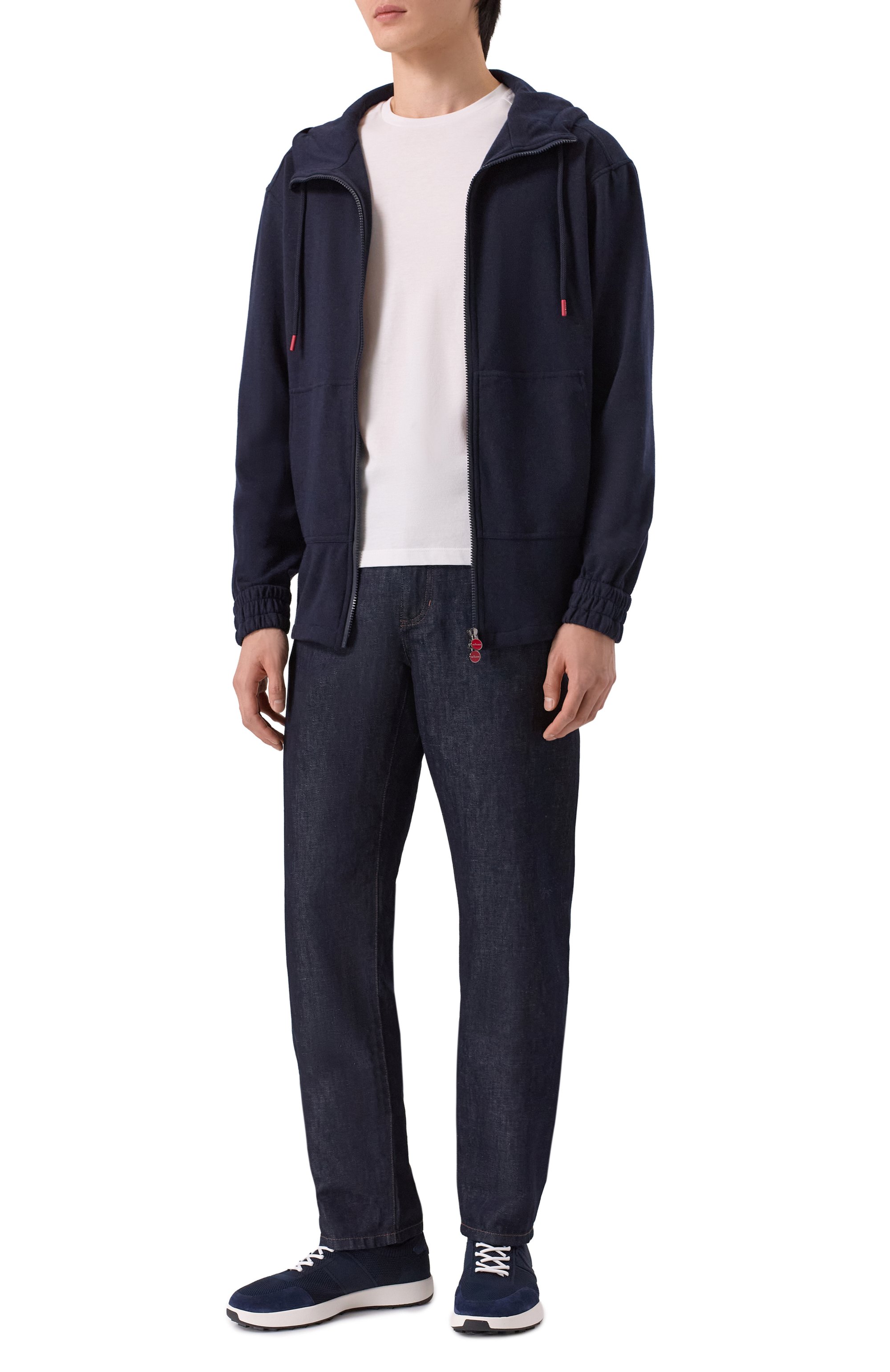 Текстильные кроссовки KITON, арт. USSA031N0121718, фото 2