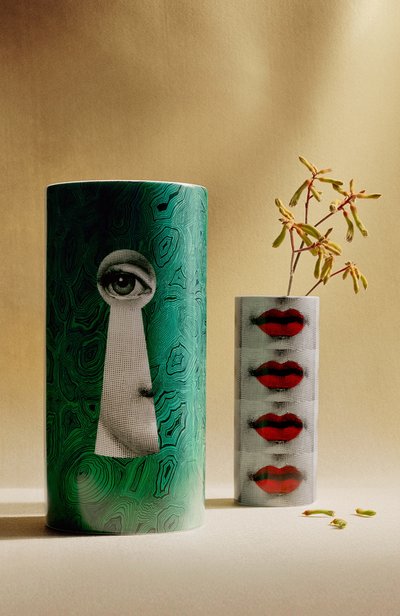 Ваза bocche FORNASETTI разноцветного цвета по цене 56250 руб., арт. P65Y005, фото 3 Ваза bocche FORNASETTI, арт. P65Y005, фото 3