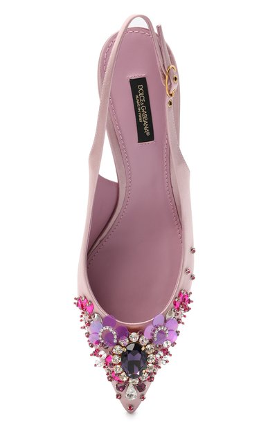 Текстильные туфли DOLCE & GABBANA, арт. CG0426/AW134, фото 5