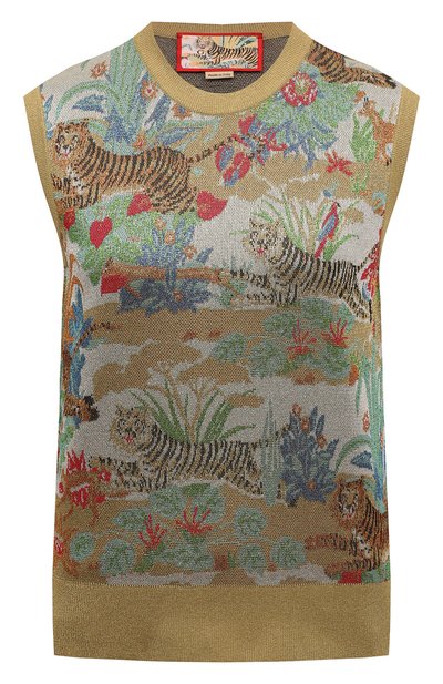 Женский жилет из вискозы GUCCI, арт. 686496/XKB8U