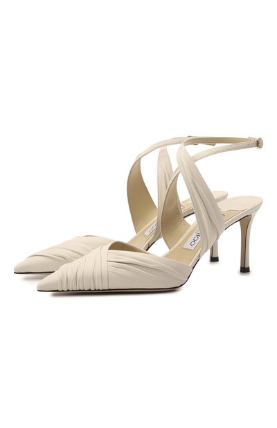 Кожаные туфли basil 75 JIMMY CHOO, арт. BASIL 75/ZSA, фото 1