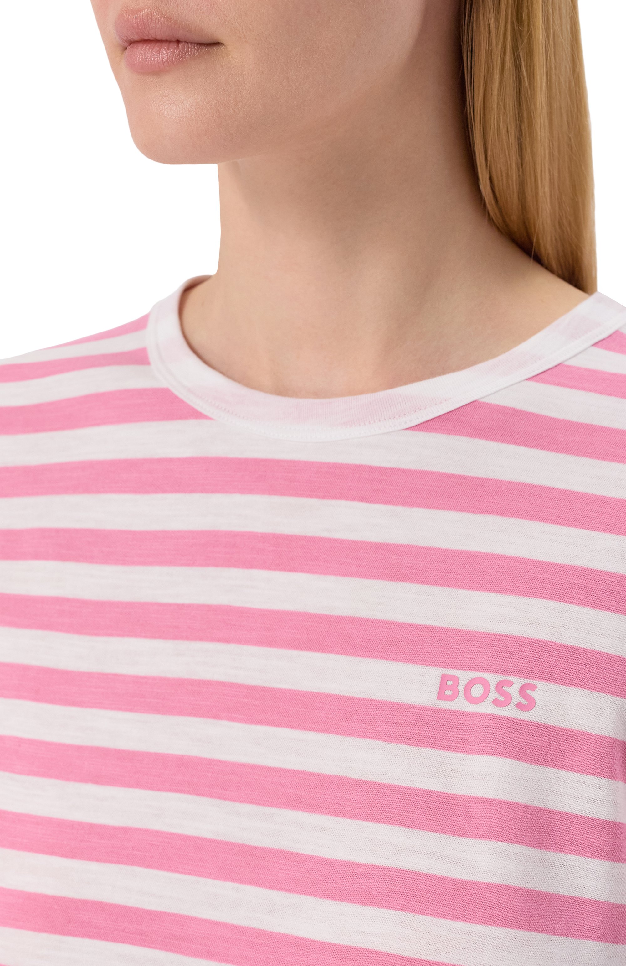 Хлопковая футболка BOSS ORANGE, арт. 50504192, фото 5