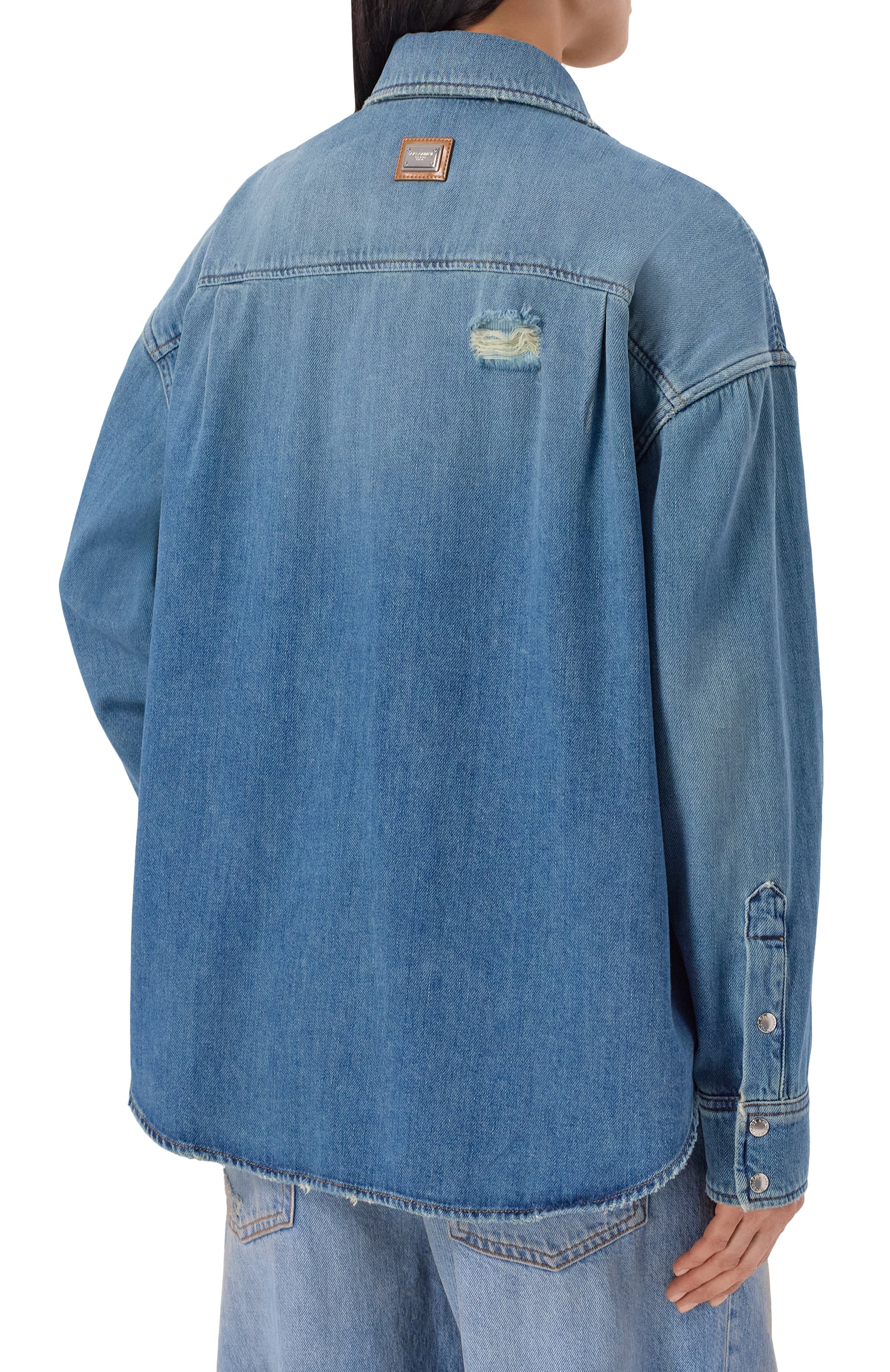 Джинсовая рубашка DOLCE & GABBANA, арт. F5S90D/G80Z6, фото 4