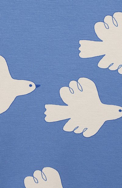 Хлопковый свитшот TINYCOTTONS синего цвета по цене 12900 руб., арт. SS24-128, фото 3 Хлопковый свитшот TINYCOTTONS, арт. SS24-128, фото 3