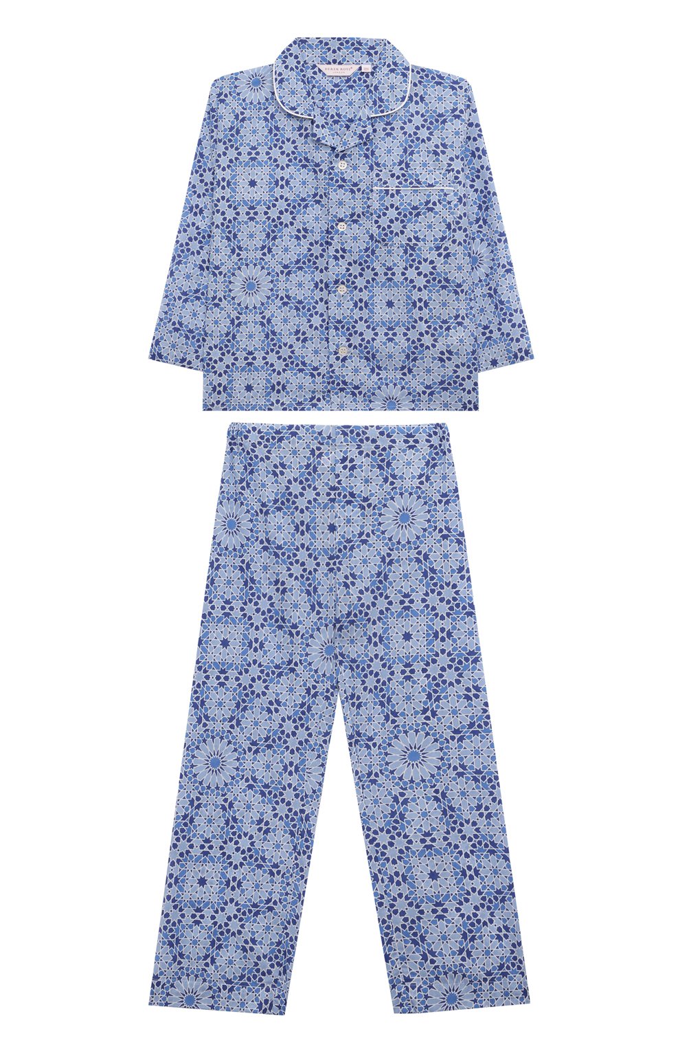 Хлопковая пижама DEREK ROSE, арт. 7025-LEDB069, фото 1