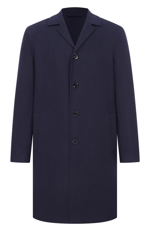 Шерстяное пальто Stefano Ricci M1ZSDB4000/W0001P Синий M1ZSDB4000/W0001P