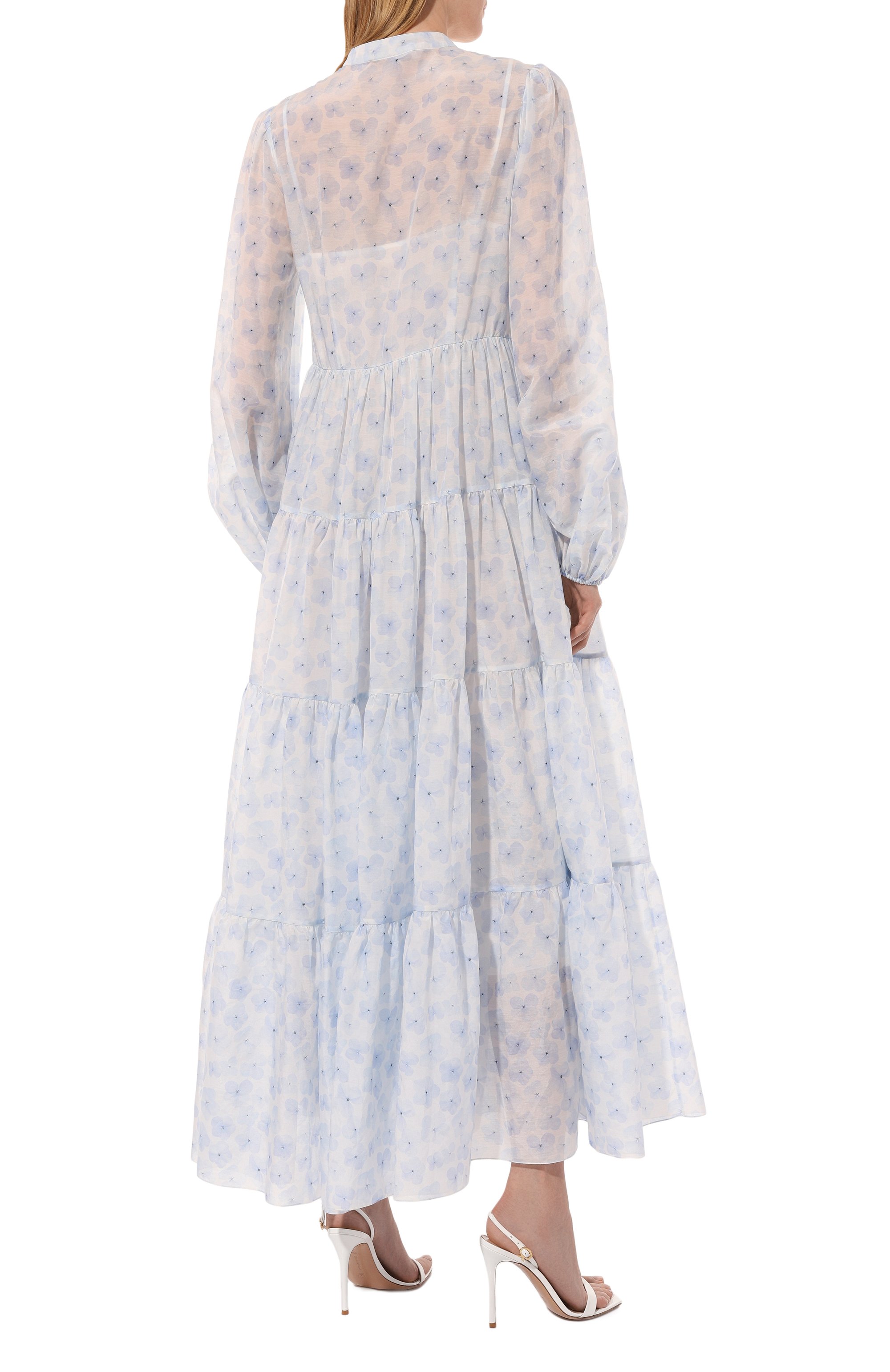 Платье из вискозы и шелка YVON, арт. 0 140024, фото 4