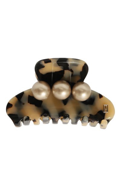 Заколка для волос ALEXANDRE DE PARIS бежевого цвета по цене 15000 руб., арт. ACCS-17607-02 G, фото 3 Заколка для волос ALEXANDRE DE PARIS, арт. ACCS-17607-02 G, фото 3