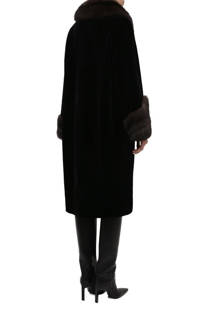 Шуба из меха норки и соболя VICTORIA KUSENKOVA, арт. 701513549447, фото 4