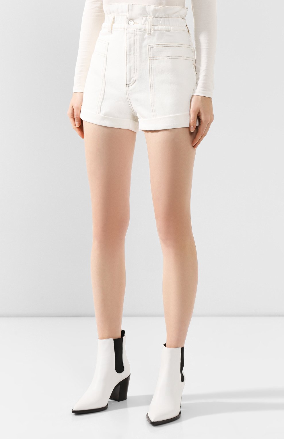 Джинсовые шорты STELLA MCCARTNEY, арт. 576545/SNH07, фото 3