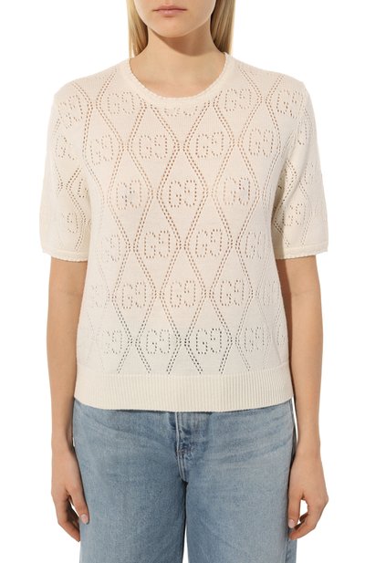 Шерстяной пуловер GUCCI, арт. 650676 XKBL7, фото 3
