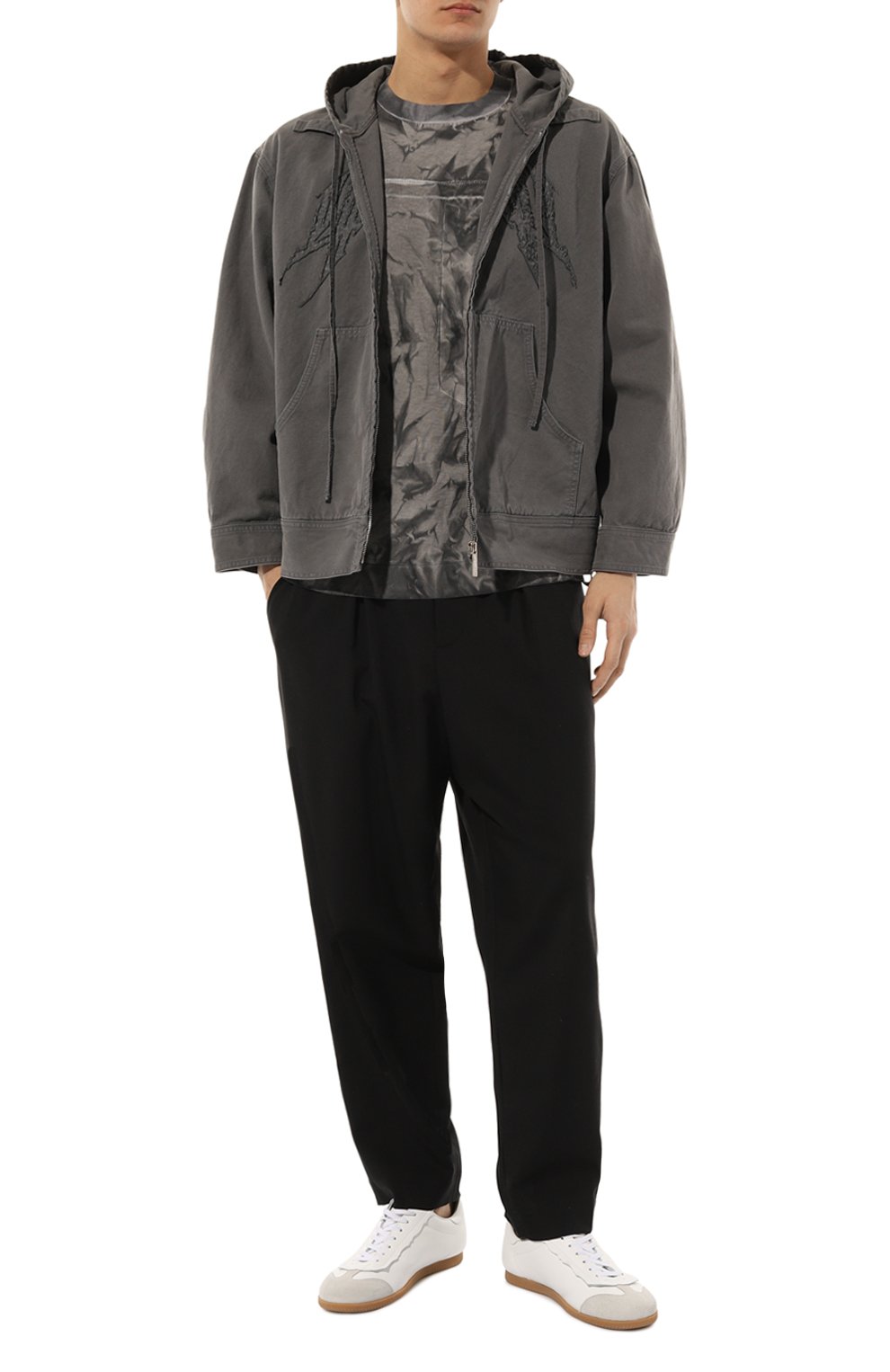 Хлопковая футболка TRANSIT, арт. CFUTRW1366EC, фото 2