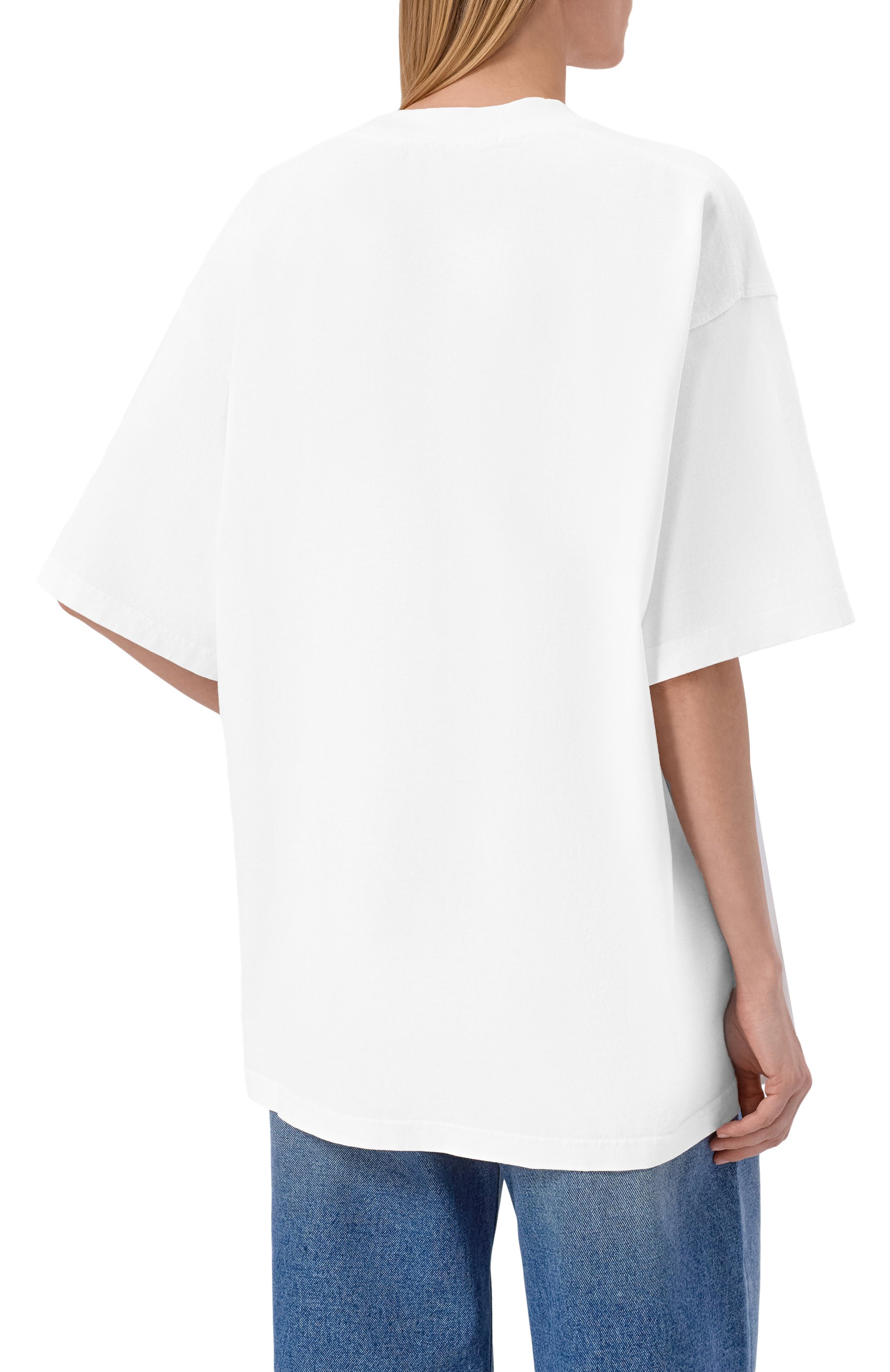 Хлопковая футболка ALEXANDER WANG, арт. UCC1261892, фото 4