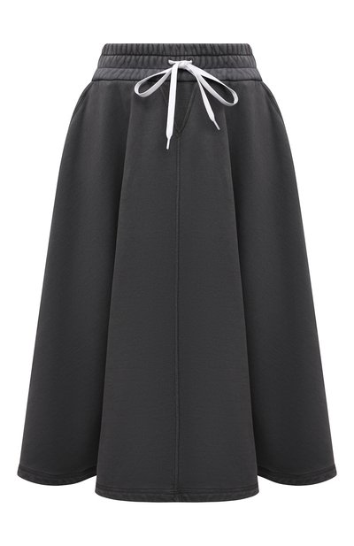 Женская хлопковая юбка MIU MIU, арт. MJD174-1IG3-F0D65