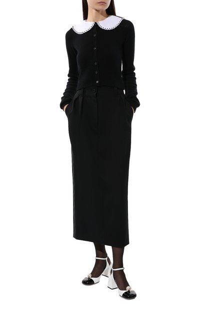 Кожаные туфли MIU MIU, арт. 5I659D-ZHV-F0964-065, фото 2