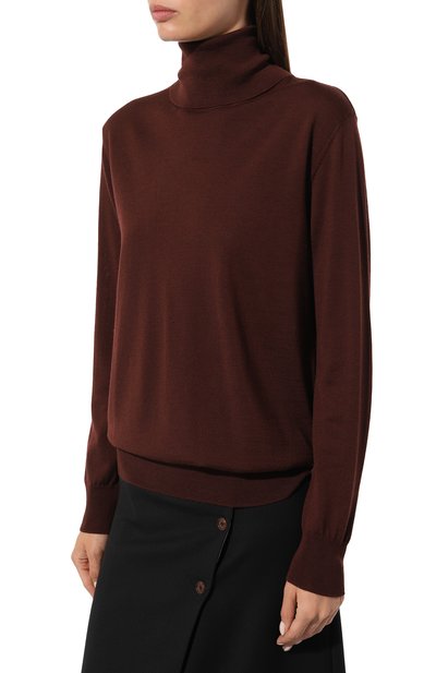 Шерстяная водолазка JIL SANDER, арт. J04GP0002/J14531, фото 3