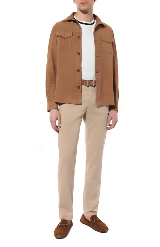 Хлопковая футболка BOSS 50513364 Белый  50513364 Фото 2