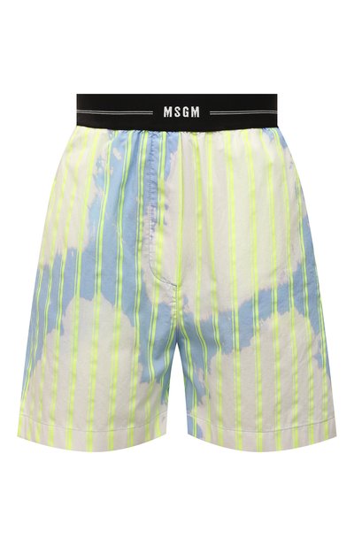 Женские хлопковые шорты MSGM, арт. 3241MDB09L 227005
