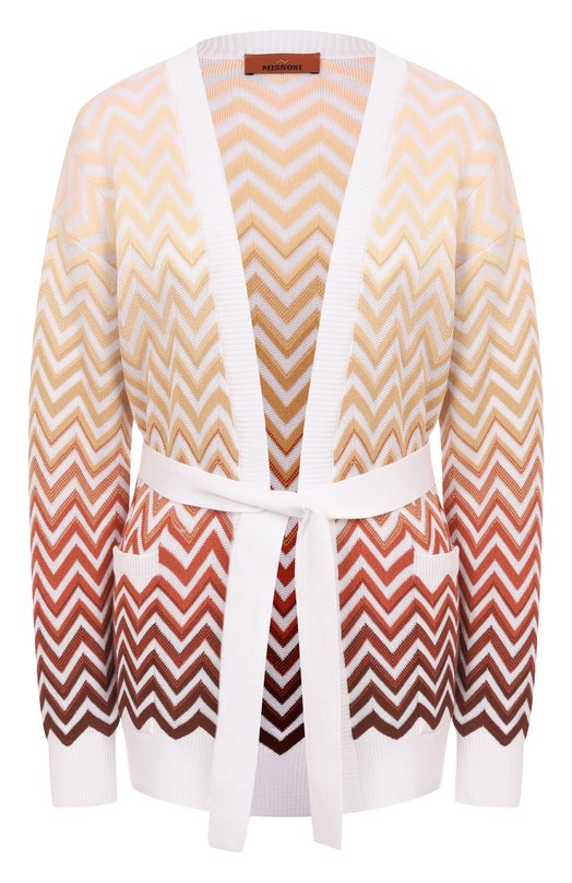 Кардиган из вискозы и хлопка Missoni DS25SM07/BK044V Разноцветный DS25SM07/BK044V