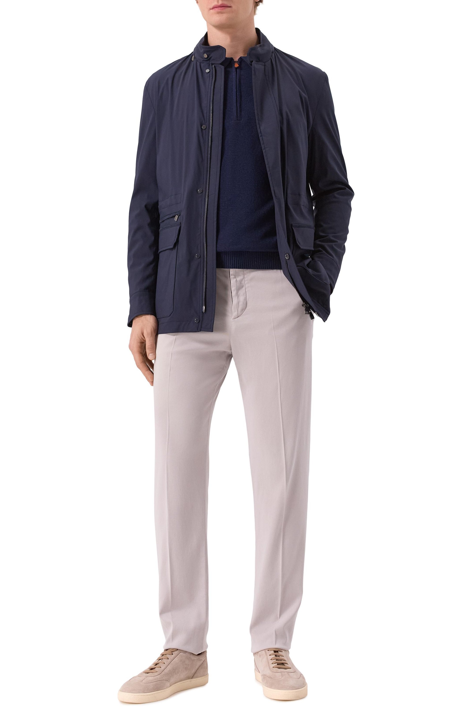 Брюки из лиоцелла KITON, арт. UPLACK0606F06, фото 2