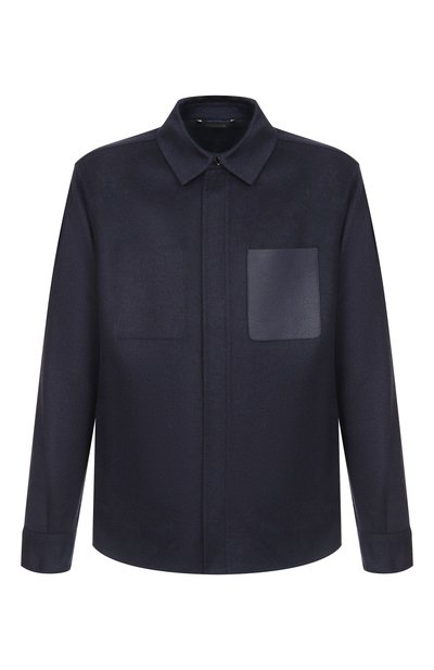 Мужская куртка-рубашка из шерсти и кашемира ZILLI, арт. DBLA04M024450034U